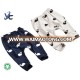 Trendy design GOTS certified organic cotton baby pants and baby leggings