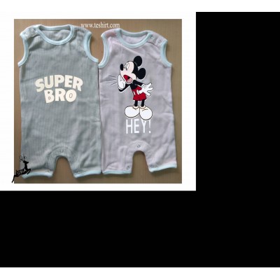 Ali Express Online Shopping Organic Cotton Oem Baby Boy Romper Tirupur Indian Supplier Wholesale Baby Romper Waffle Long Romper